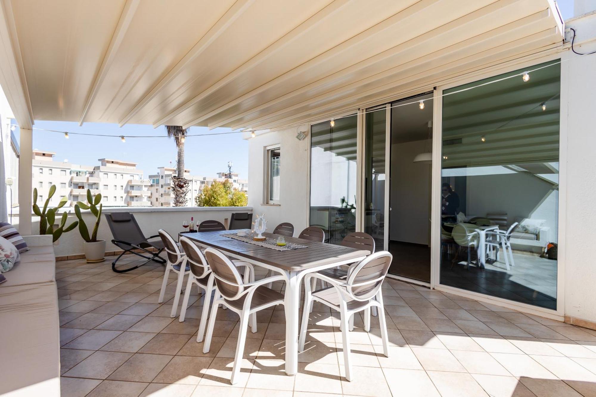 Attico Margherita - La Terrazza Sul Mare Gallipoli Exterior foto